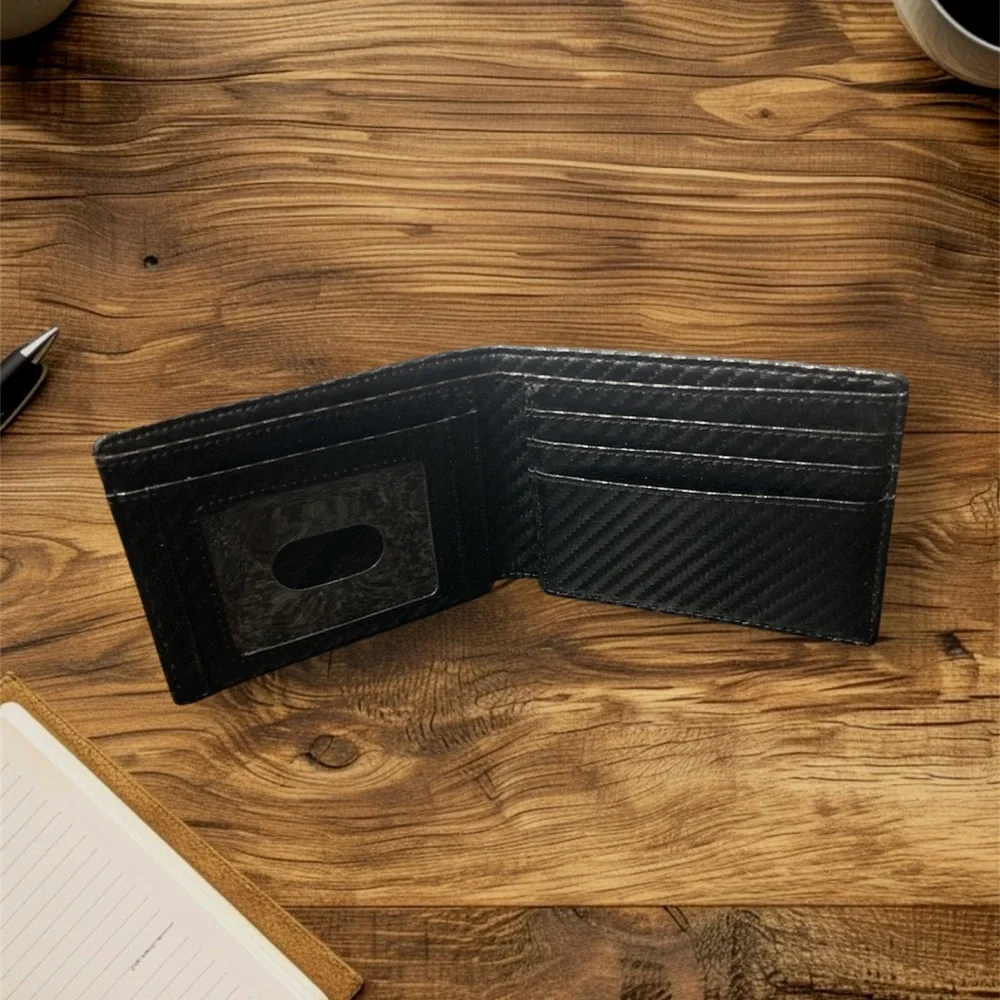 Zitahli Men's Slim RFID Blocking Leather Wallet - EUC